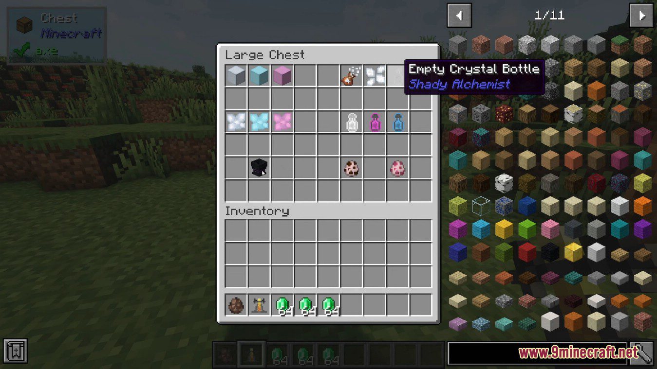 Shady Alchemist Mod (1.19.4, 1.18.2) - New Emerald Making System 2