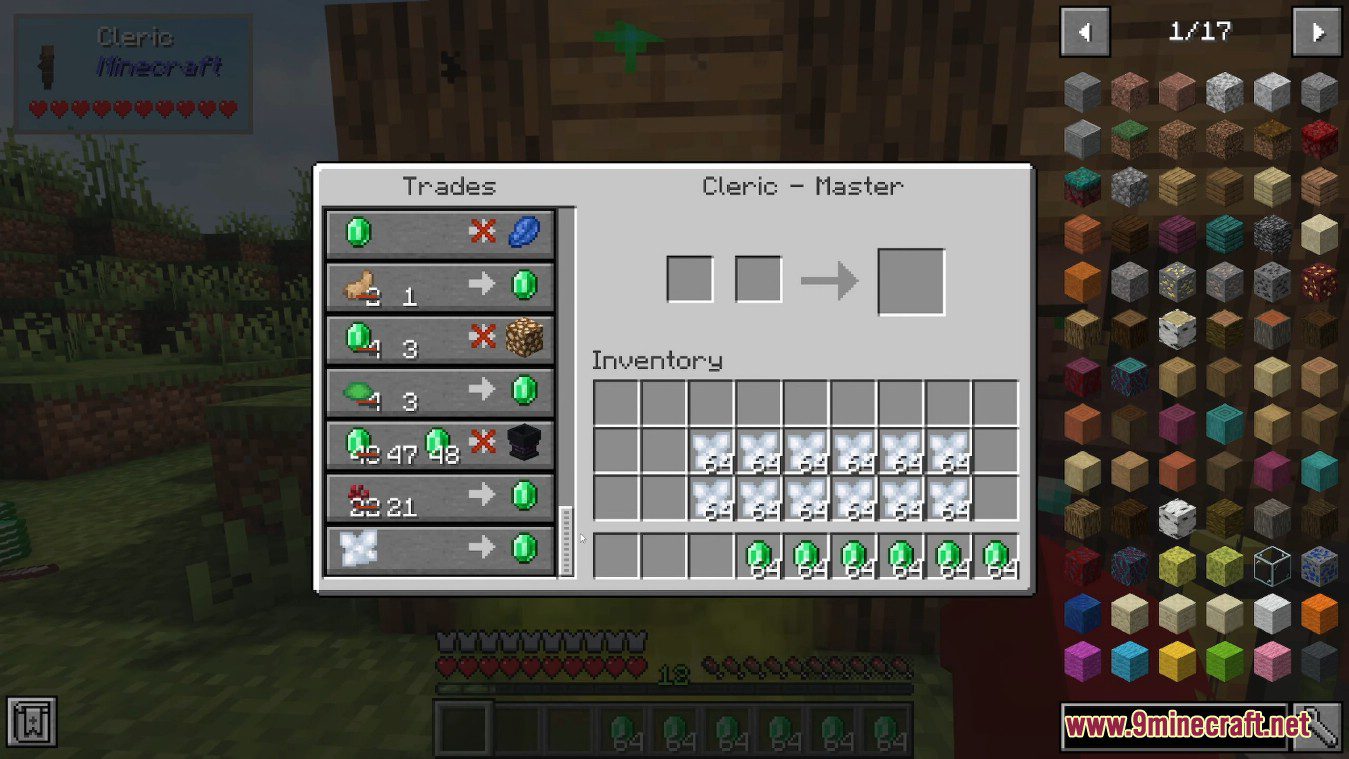 Shady Alchemist Mod (1.19.4, 1.18.2) - New Emerald Making System 11