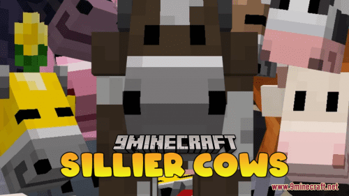 Sillier Cows Resource Pack (1.19.4, 1.19.2) – Texture Pack Thumbnail