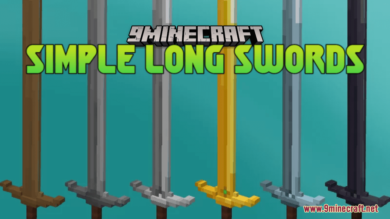 Simple Long Swords Resource Pack (1.20.6, 1.20.1) - Texture Pack 1