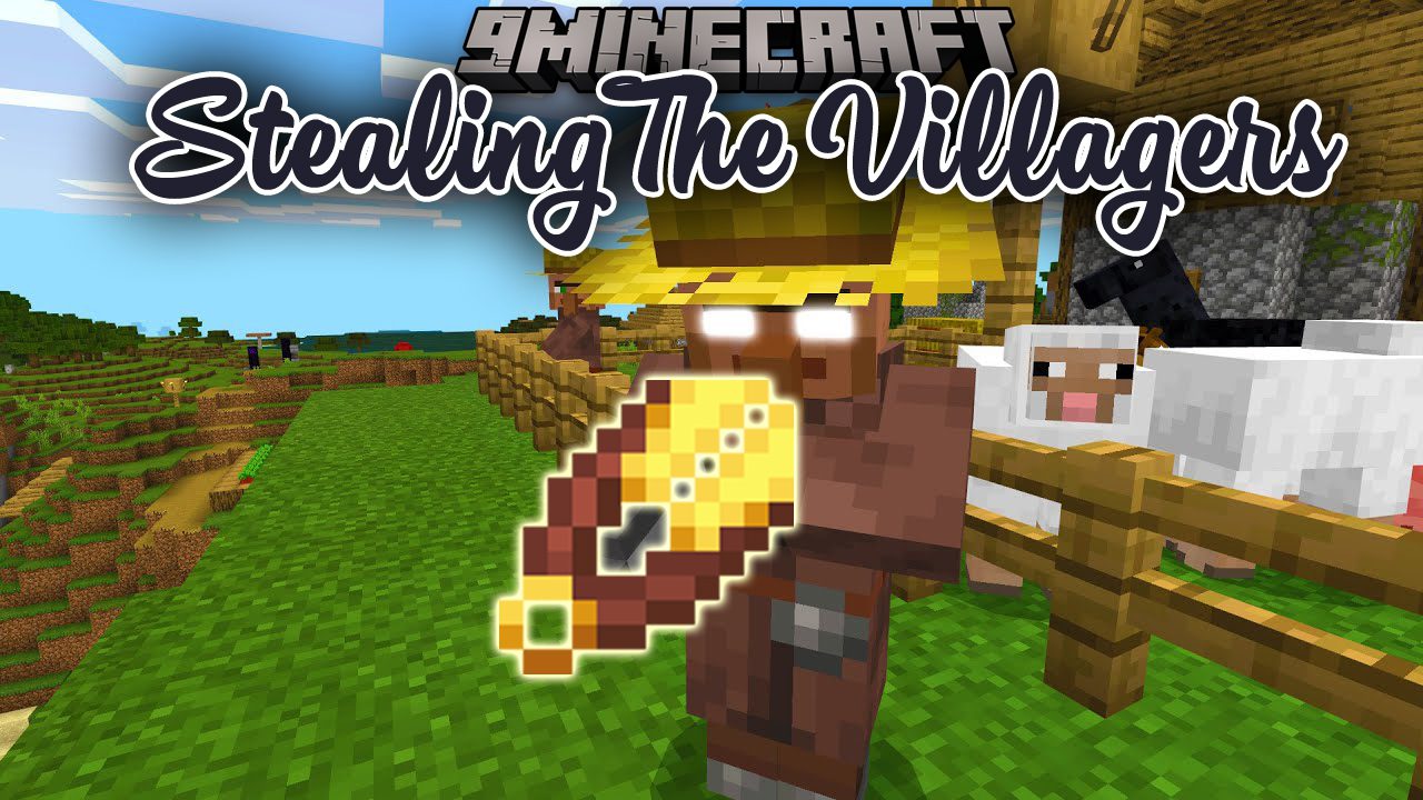 Stealing The Villagers Mod (1.19.4, 1.18.2) - Getting More Loot 1