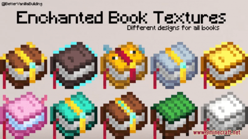 Stefan’s Enchanted Books Resource Pack (1.20.6, 1.20.1) – Texture Pack Thumbnail