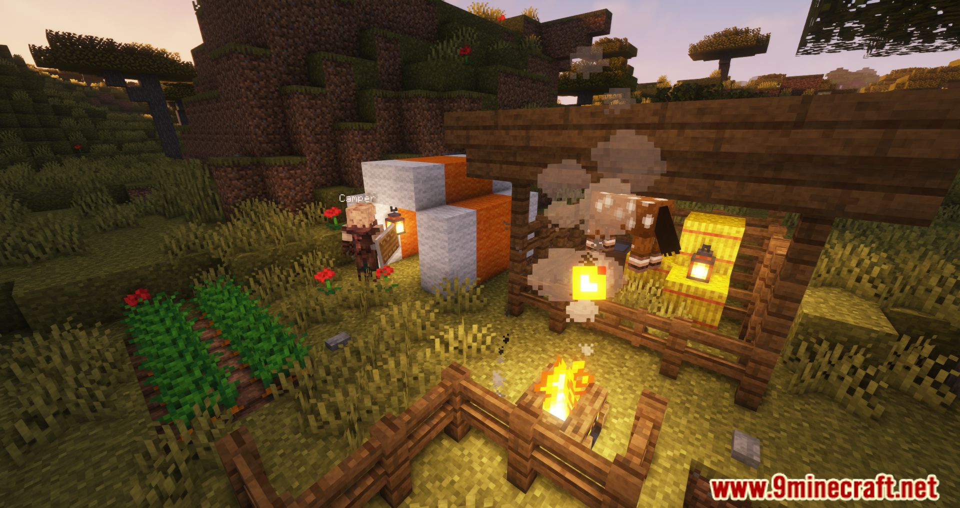 Stumble Upon Campsites Mod (1.16.5) - Campsites To Your Minecraft World 11