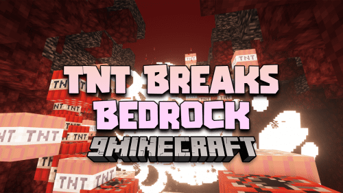 TNT Breaks Bedrock Mod (1.21, 1.20.1) – Allows TNT To Break Bedrock Thumbnail