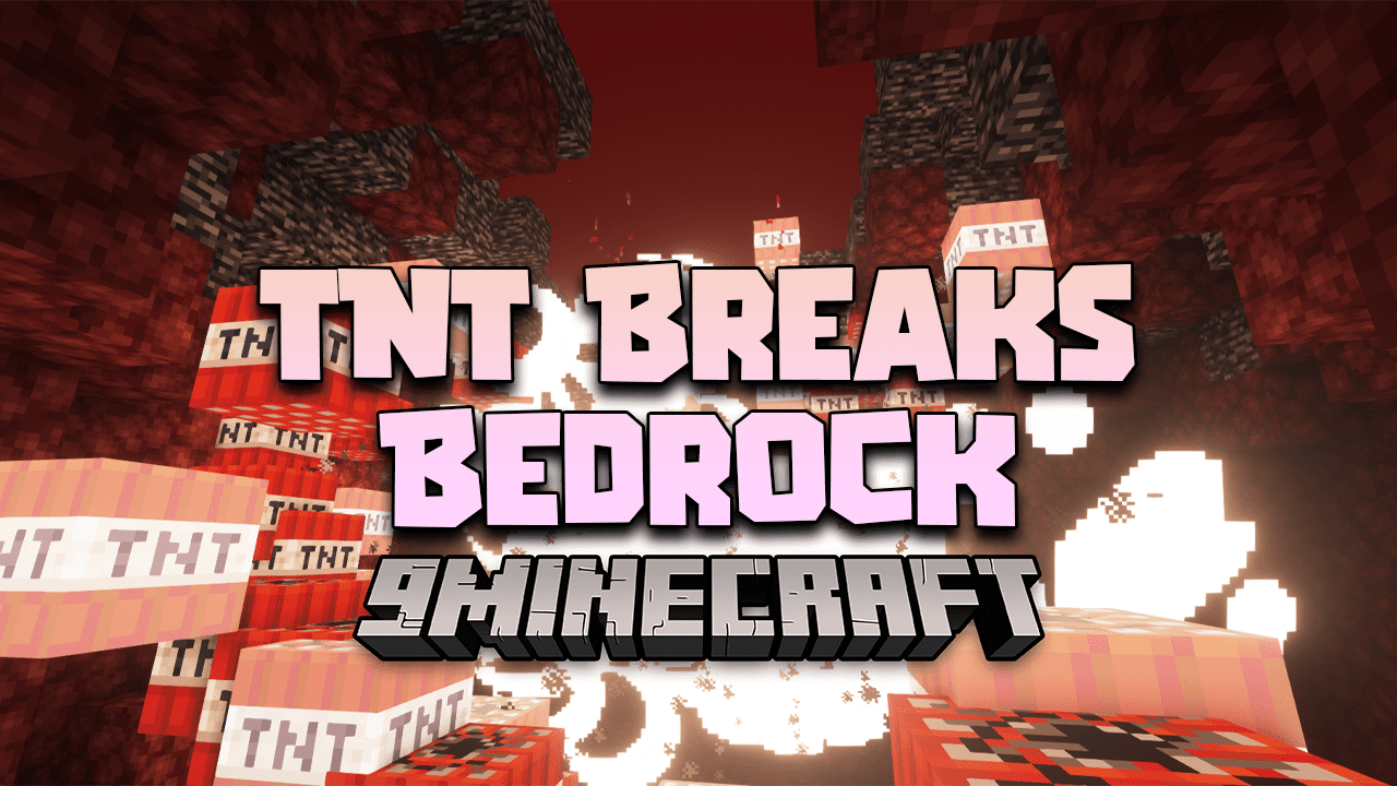 TNT Breaks Bedrock Mod (1.20.4, 1.19.4) - Allows TNT To Break Bedrock 1