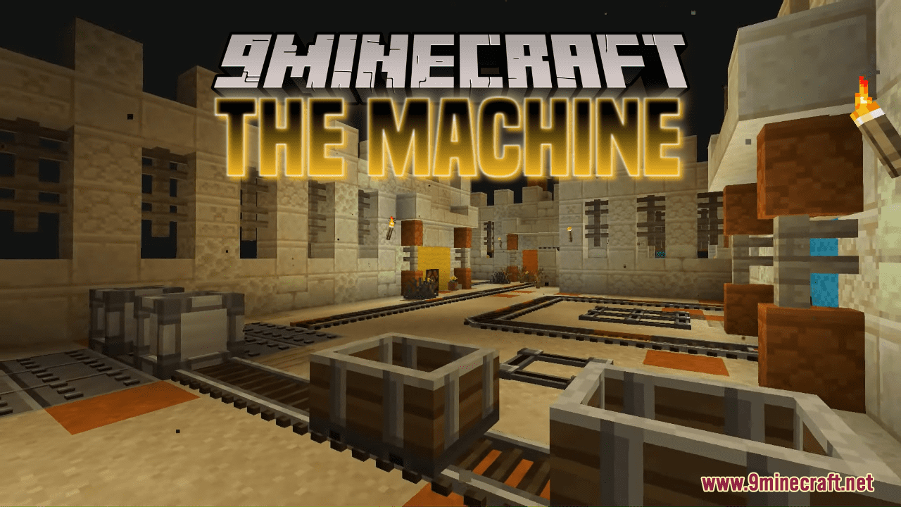 The Machine Map (1.21.1, 1.20.1) - Biggest Minecraft Puzzle Platformer 1