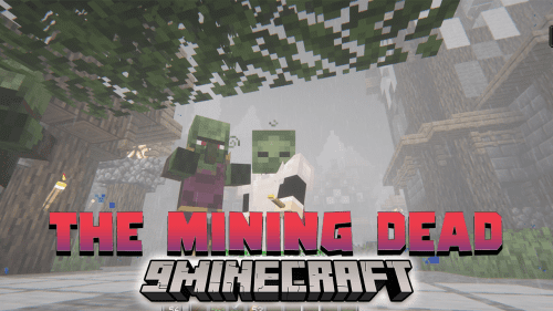 The Mining Dead Data Pack (1.19.4, 1.19.2) – Zombie Apocalypse! Thumbnail