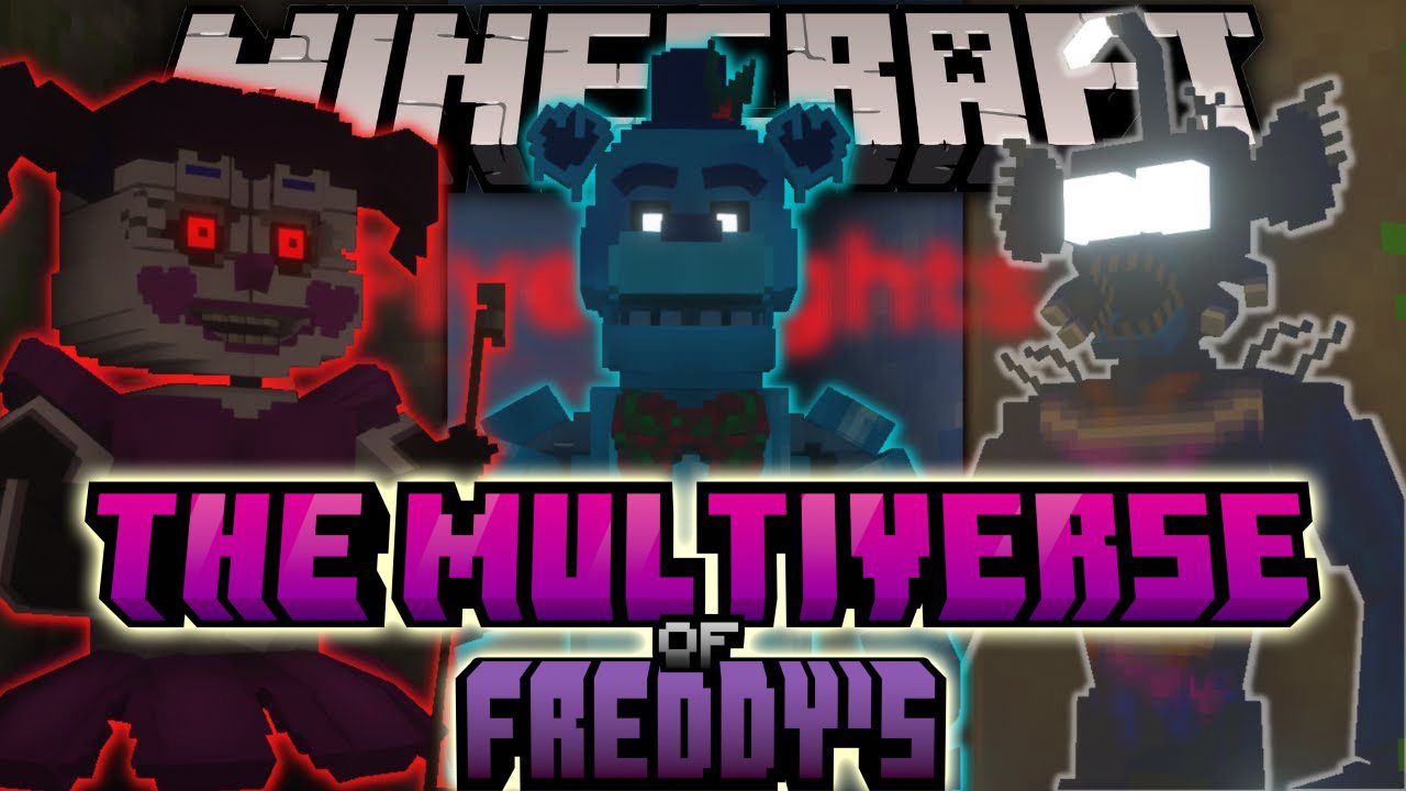 The Multiverse of Freddy's Mod (1.16.5) - FNaF Plushies 1