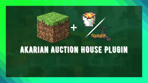 Akarian Auction House Plugin (1.19.4, 1.18.2) – Spigot Thumbnail