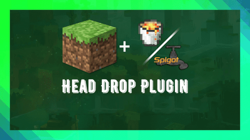 Head Drop Plugin (1.20.1, 1.19.4) – Spigot Thumbnail