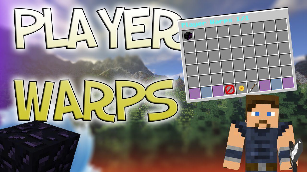 Player Warps Plugin (1.20.1, 1.19.4) – Spigot 1