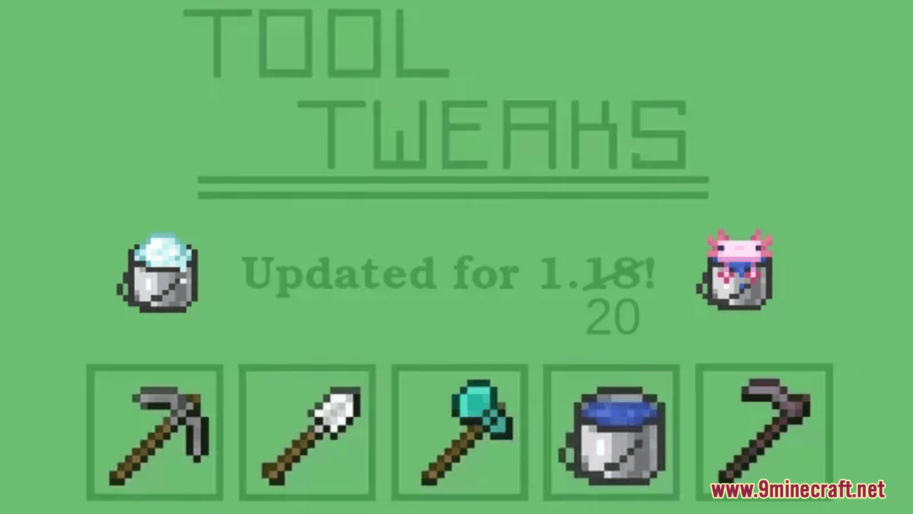 Tool Tweaks Resource Pack (1.20.6, 1.20.1) - Texture Pack 1