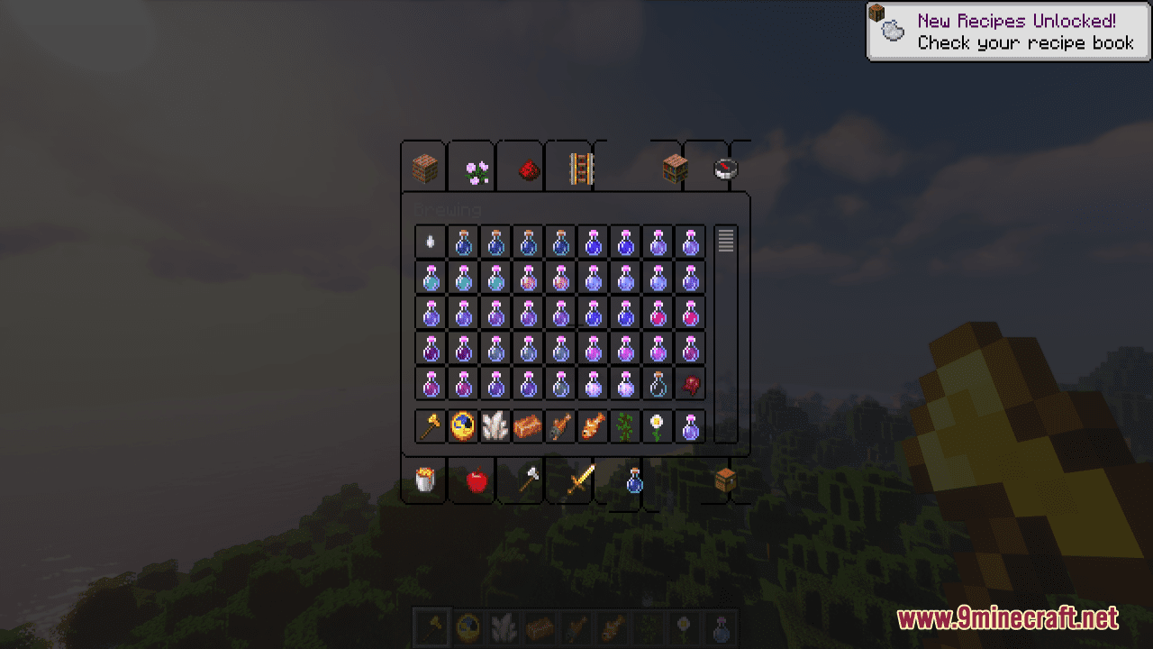 Transparent GUI Resource Pack (1.19.4, 1.19.2) - Texture Pack 4