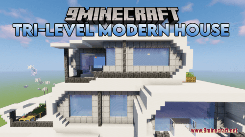 Tri-Level Modern House Map (1.21.1, 1.20.1) – A Modern Lifestyle Thumbnail