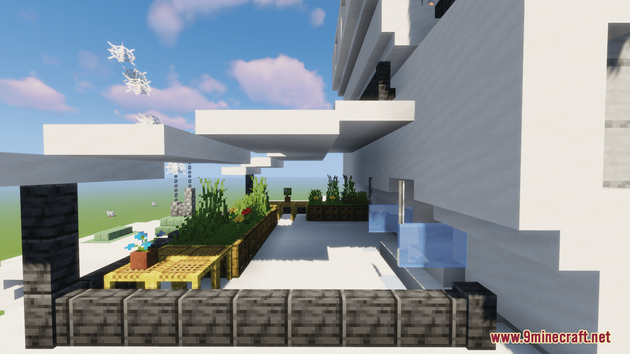 Tri-Level Modern House Map (1.21.1, 1.20.1) - A Modern Lifestyle 11