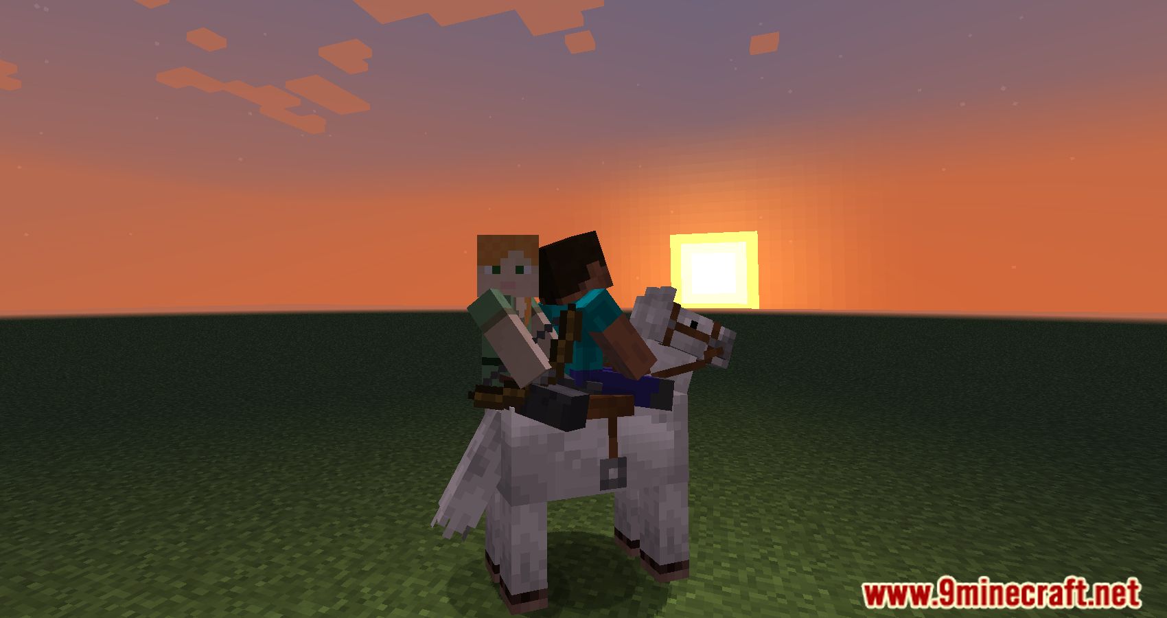 Two Players One Horse Mod (1.16.5) - Join The Ride 2