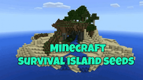 Top 10 Best Survival Island Seeds For Minecraft (1.19.4, 1.19.2) – Bedrock/Java Edition Thumbnail