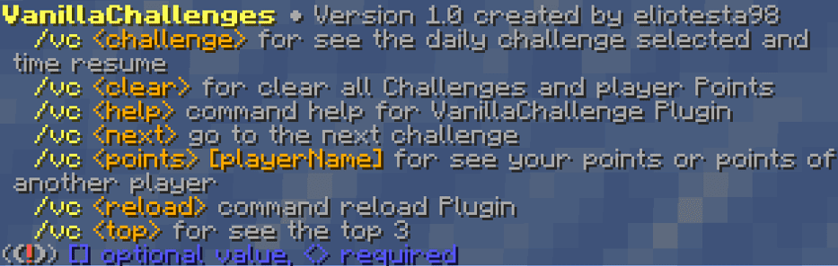 Vanilla Challenges Plugin (1.19.4, 1.18.2) – Spigot 2