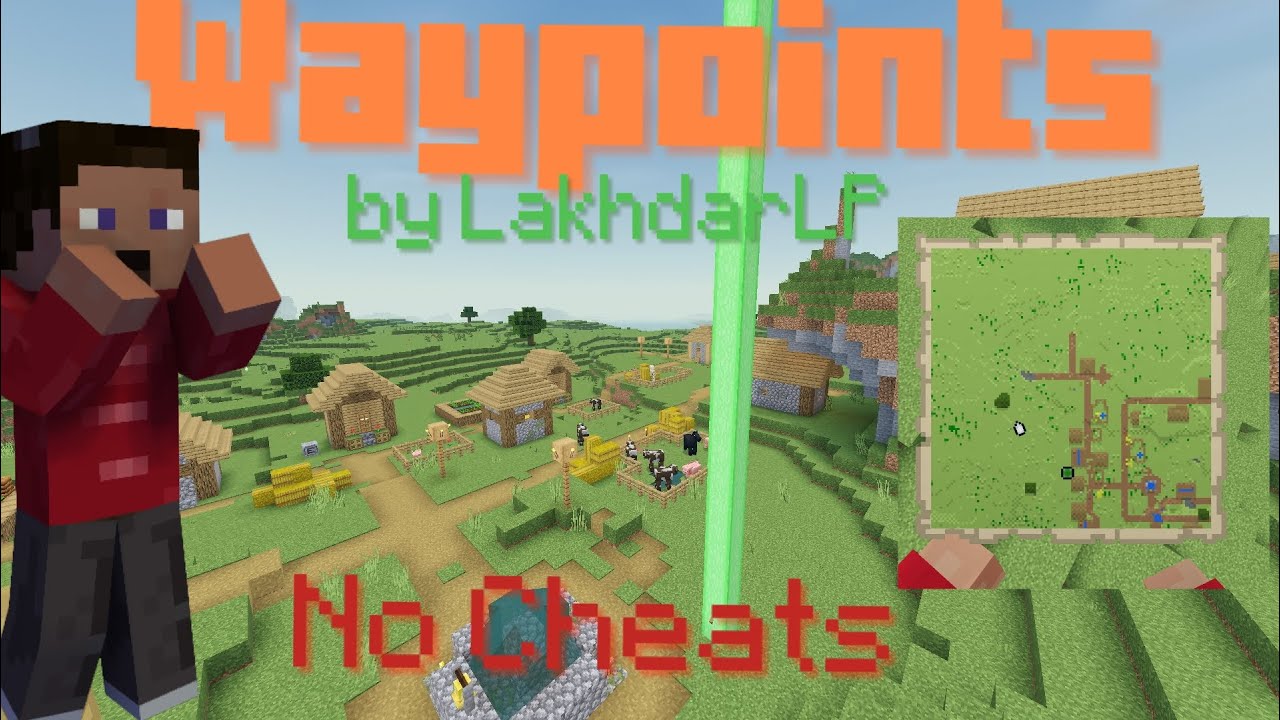 Waypoints with Achievements Texture Pack (1.19) - MCPE/Bedrock 1