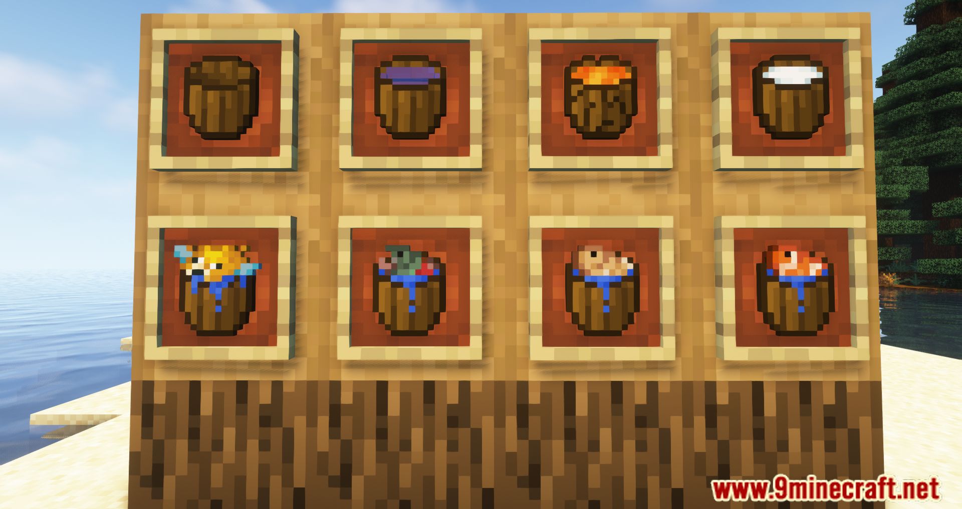 Wooden Bucket Mod (1.20.4, 1.19.4) - A Wooden Bucket 2