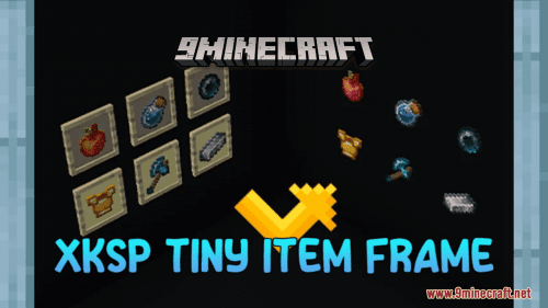 XKSP Tiny Item Frame Resource Pack (1.20.6, 1.20.1) – Texture Pack Thumbnail