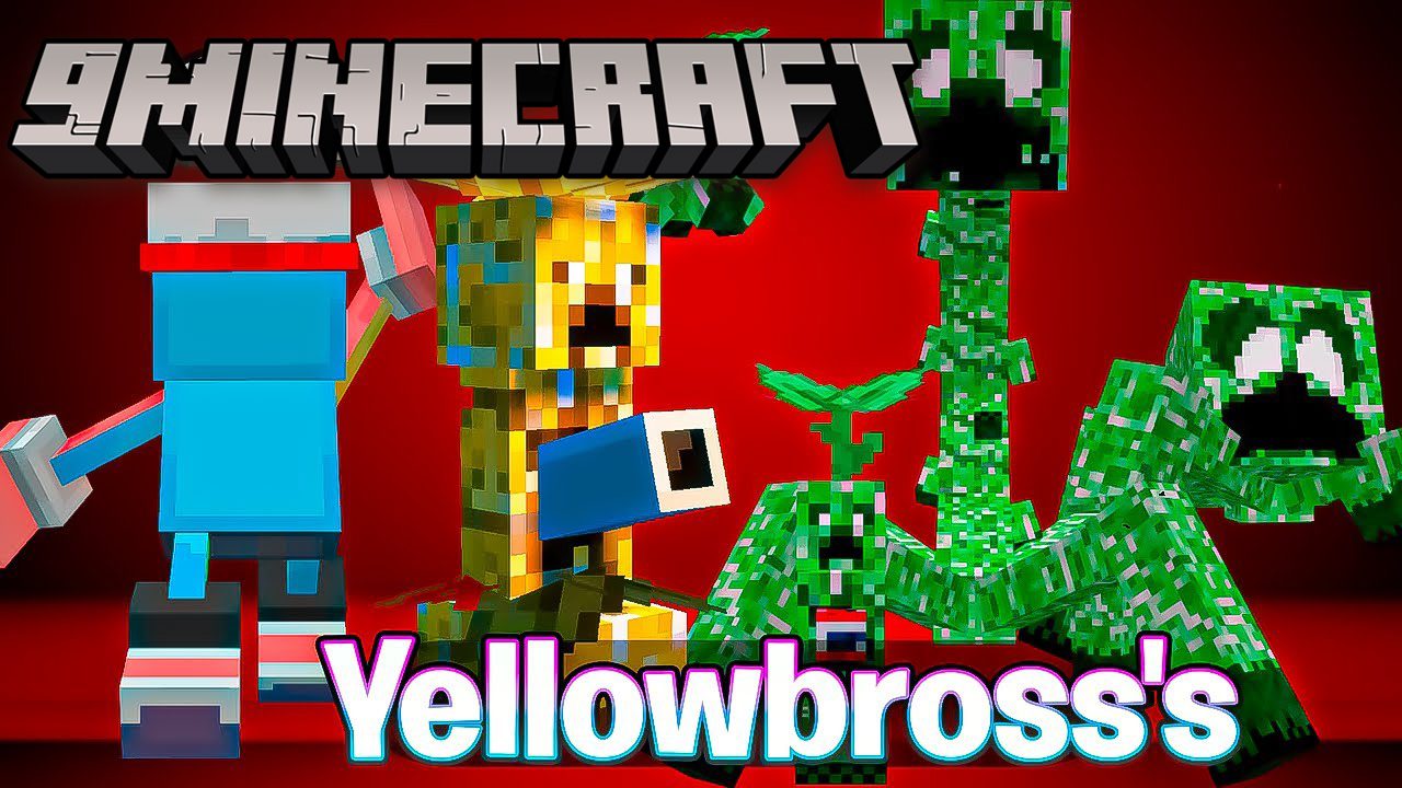 Yellowbross's Extras Mod (1.19.2) - Funny Boss and Creepers 1
