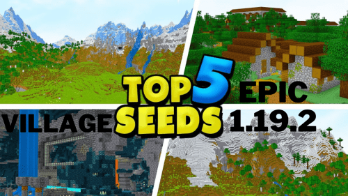 Top 5 Epic Village New Seeds for Minecraft (1.19.4, 1.19.2) – Java/Bedrock Edition Thumbnail