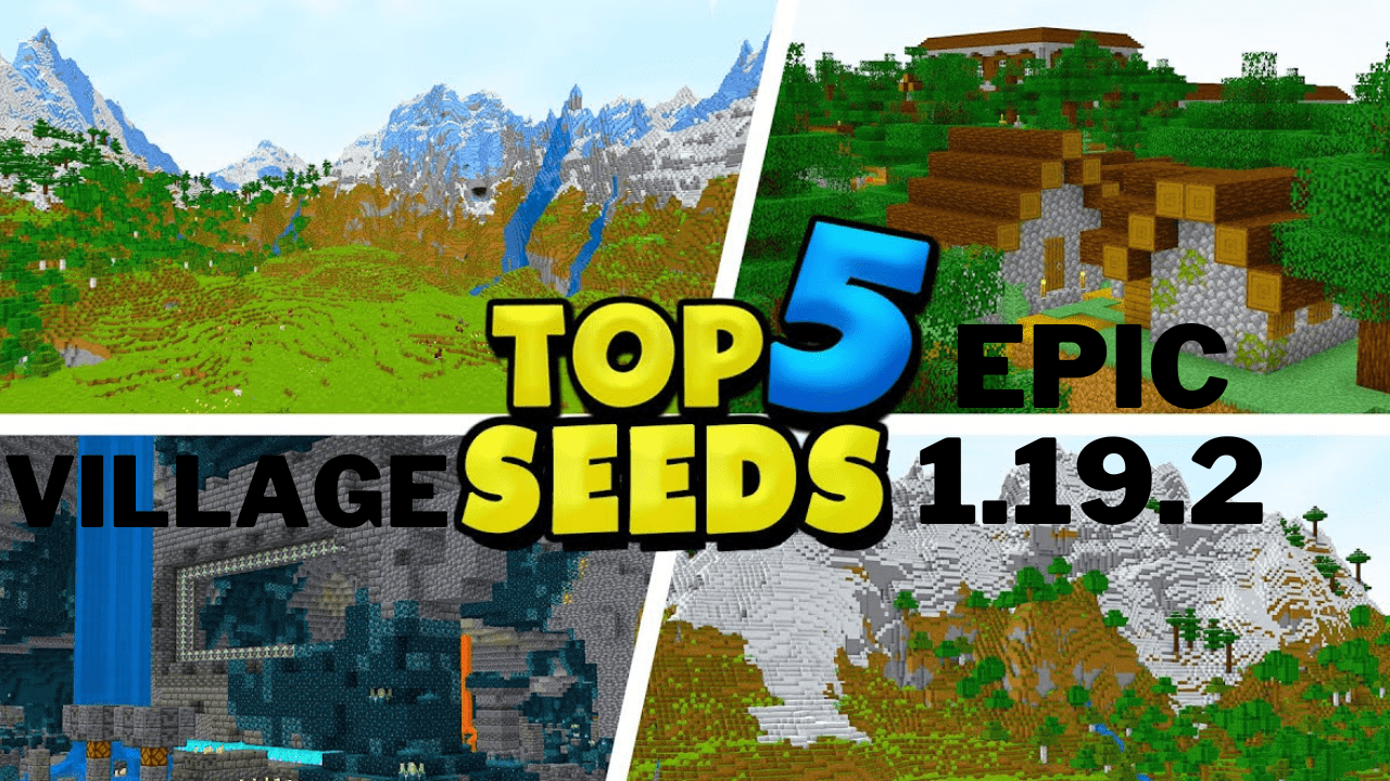 Top 5 Epic Village New Seeds for Minecraft (1.19.4, 1.19.2) - Java/Bedrock Edition 1