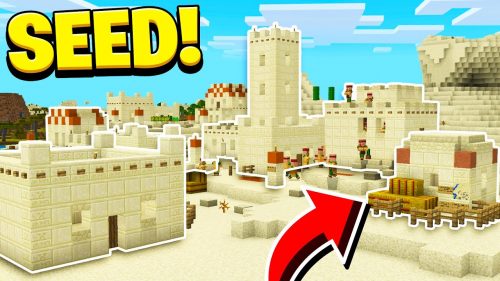 Best Desert Village Minecraft Seeds (1.20.6, 1.20.1) – Java/Bedrock Edition Thumbnail