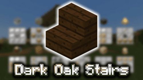 Dark Oak Stairs – Wiki Guide Thumbnail