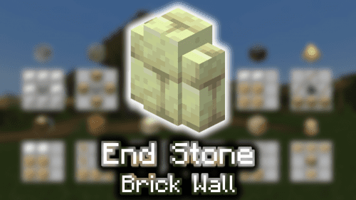 End Stone Brick Wall – Wiki Guide Thumbnail