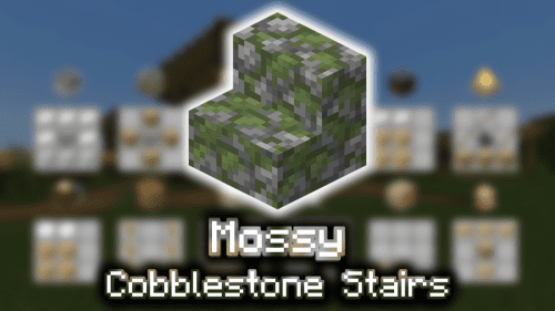 Mossy Cobblestone Stairs – Wiki Guide Thumbnail