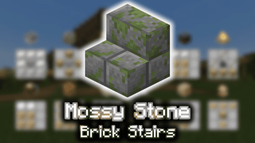 Mossy Stone Brick Stairs – Wiki Guide Thumbnail