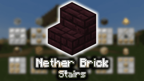 Nether Brick Stairs – Wiki Guide Thumbnail