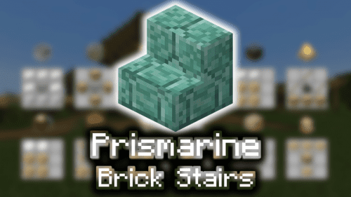 Prismarine Brick Stairs – Wiki Guide Thumbnail