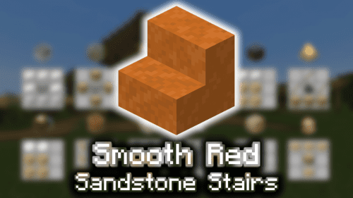 Smooth Red Sandstone Stairs – Wiki Guide Thumbnail