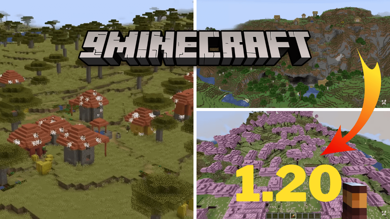 The Most Insane Minecraft Seeds (1.20.6, 1.20.1) - Java/Bedrock Edition 1