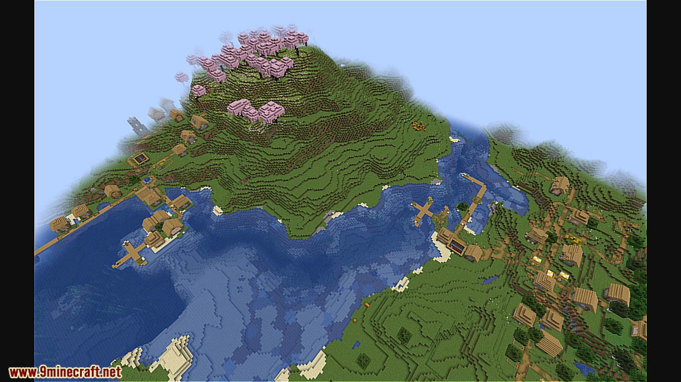 5 Cherry Grove Village Spawn Minecraft Seeds (1.19.4, 1.19.2) - Java Edition 11