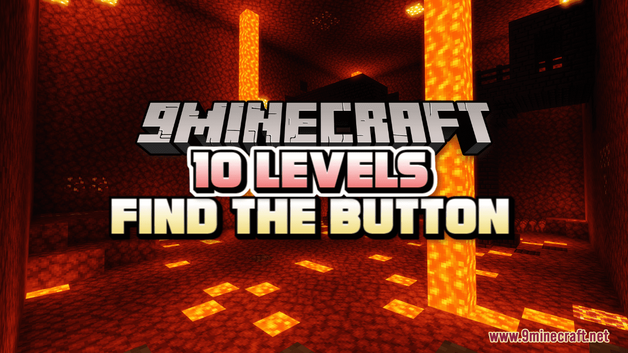 10 Levels Find The Button Map (1.19.4, 1.18.2) - It's FTB Time 1
