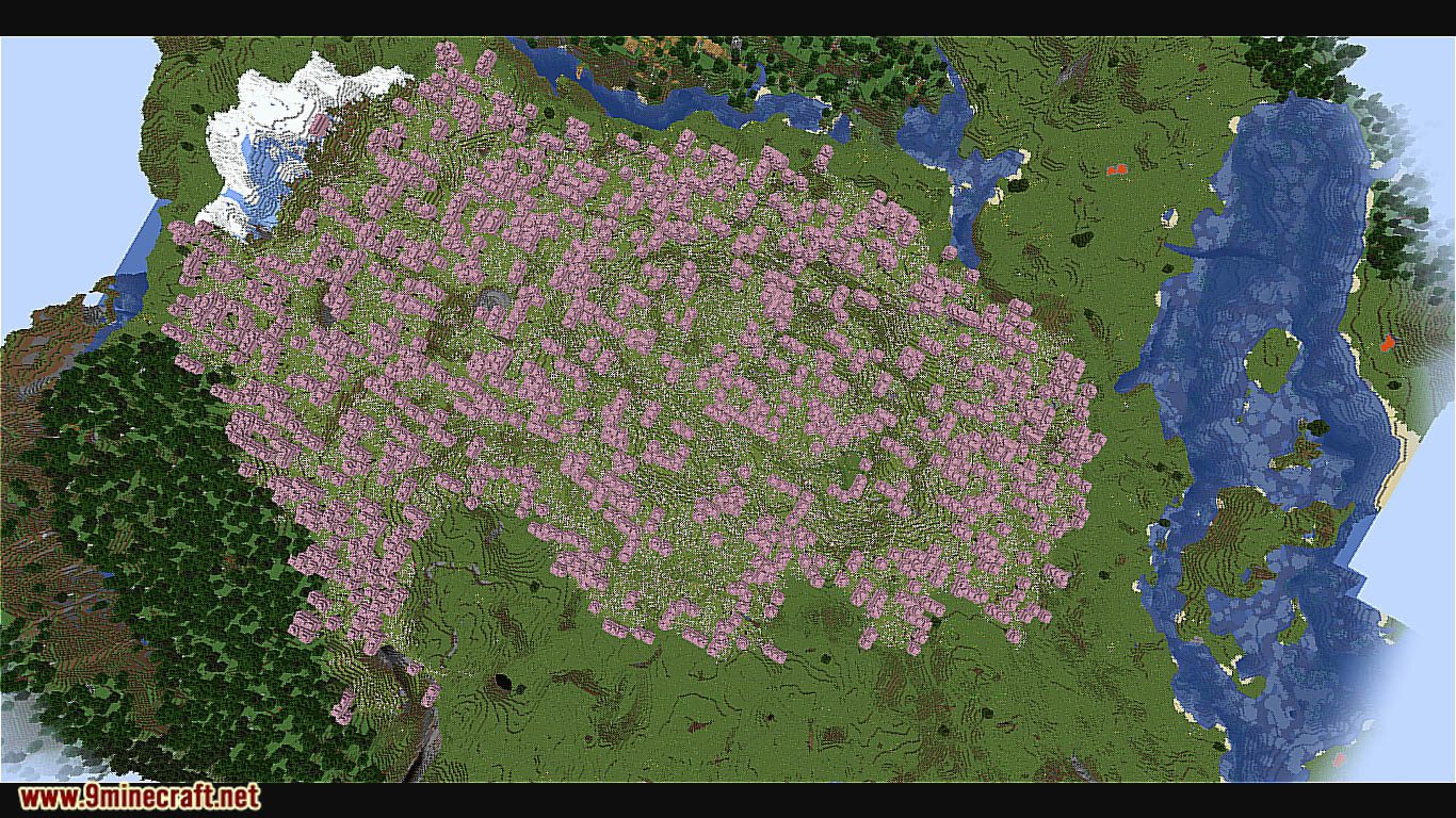 5 Cherry Grove Village Spawn Minecraft Seeds (1.19.4, 1.19.2) - Java Edition 16