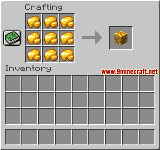 Block of Raw Gold - Wiki Guide 8