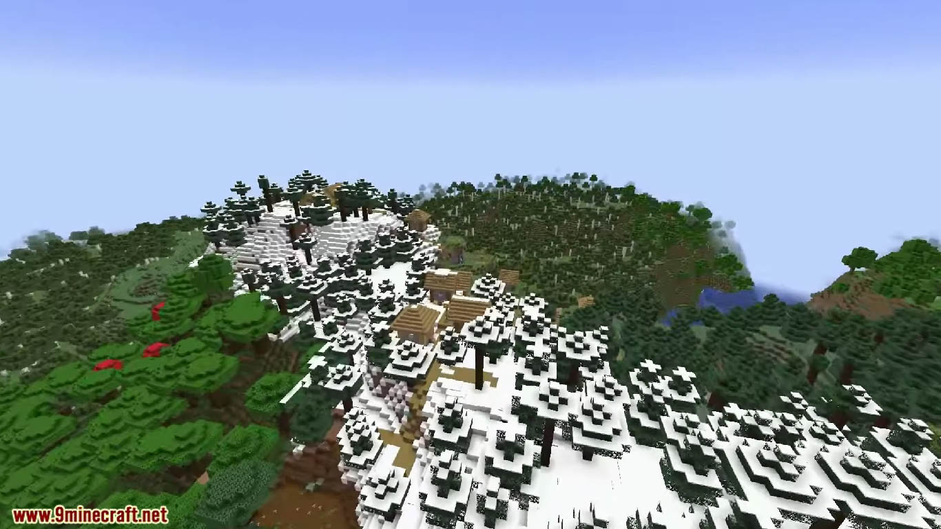 5 Interesting Village Minecraft Seeds For Beginner (1.19.4, 1.19.2) - Java/Bedrock Edition 4