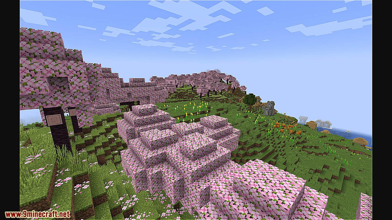 5 Cherry Grove Village Spawn Minecraft Seeds (1.19.4, 1.19.2) - Java Edition 7