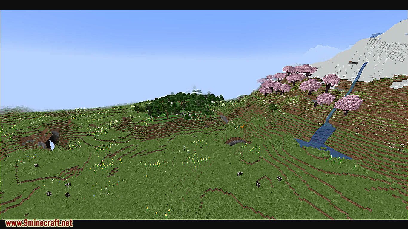 5 Cherry Grove Village Spawn Minecraft Seeds (1.19.4, 1.19.2) - Java Edition 9