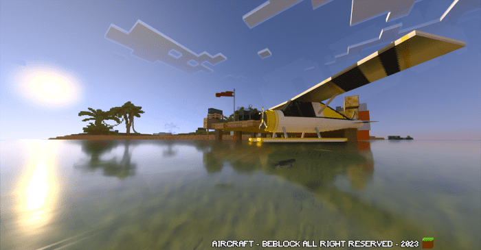 AirCraft - Plane Addon (1.19) - MCPE/Bedrock Mod 20