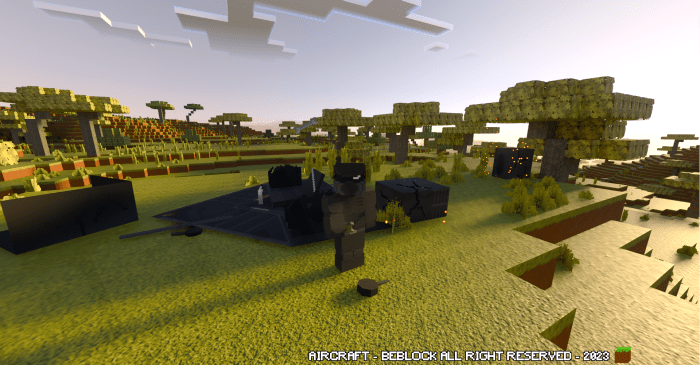 AirCraft - Plane Addon (1.19) - MCPE/Bedrock Mod 29