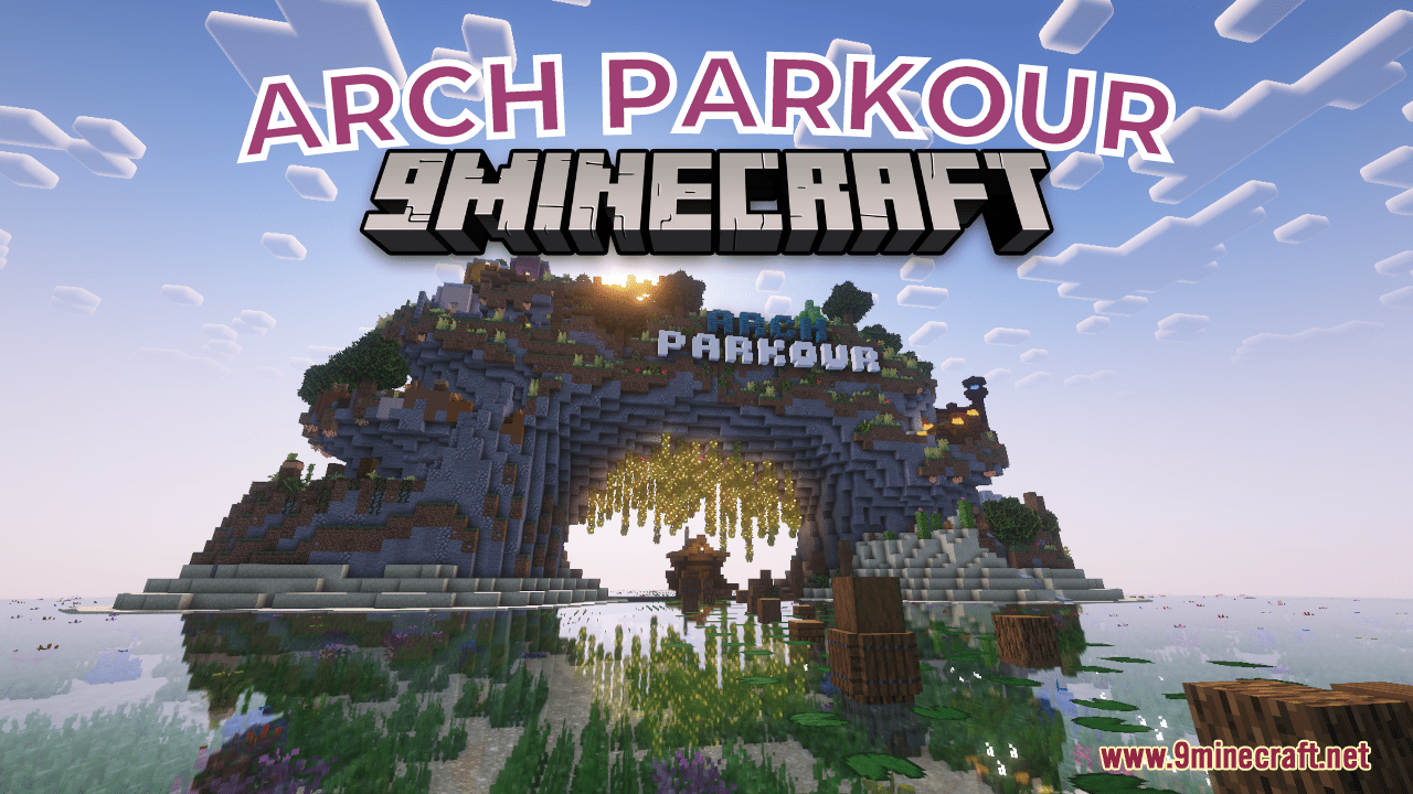 Arch Parkour Map (1.19.4, 1.18.2) - Jumping On The Arch! 1