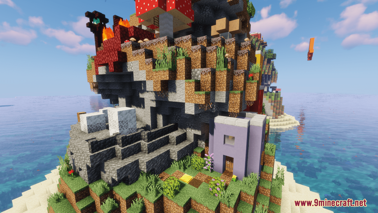 Arch Parkour Map (1.19.4, 1.18.2) - Jumping On The Arch! 7