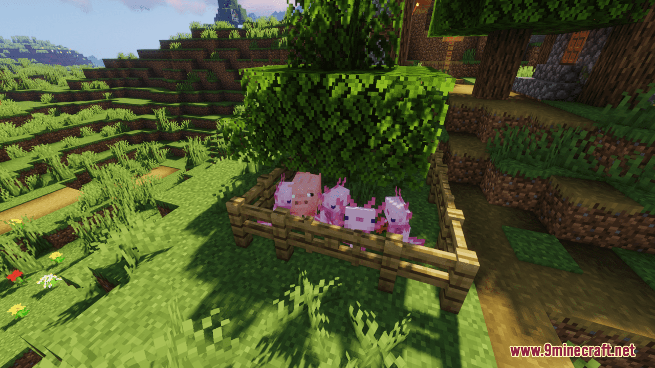 Axolotl Villagers Resource Pack (1.20.6, 1.20.1) - Texture Pack 9