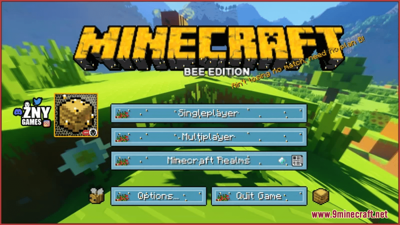 BEE EDITION Resource Pack (1.20.6, 1.20.1) - Texture Pack 1